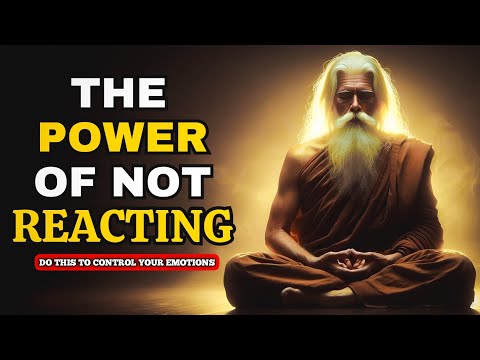 Power of Not Reacting | How to control your emotions | Buddhist Wisdom | Buddhism in English