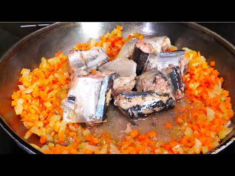 Банка сайры и вся семья сыта! Рыбный суп. Простой, вкусный и дешевый рецепт.