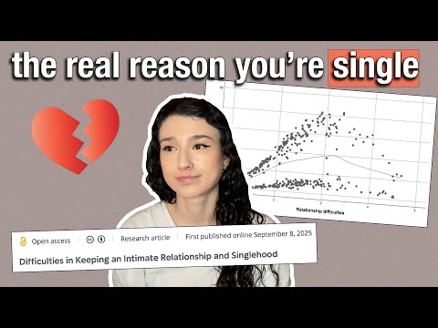 The real reason you're single, according to a new study