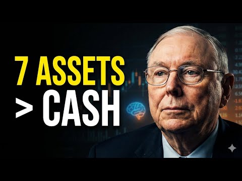 Charlie Munger’s Wisdom: These 7 Assets Build Real Wealth (Not Cash)