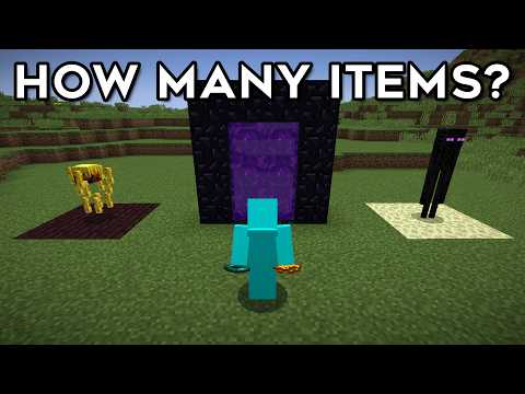 How Many Items Do You Need To Beat Minecraft?