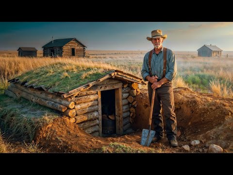 Colonos se RIERON de su Cabaña Enterrada... Luego Vieron que Era 60°C Más Cálida