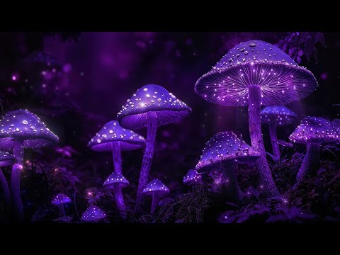 (No Ads) Mushroom Music • Fall Asleep in Under 2 MINUTES • Melatonin Release, Increase Deep Sleep