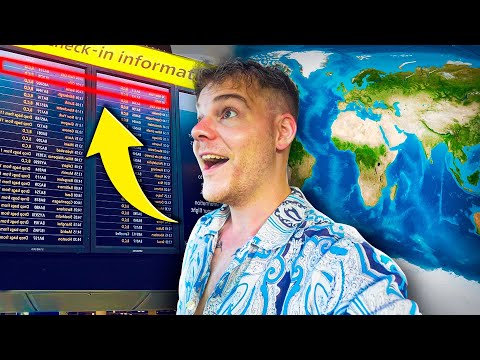 ERSTER FLUG auf der Anzeigetafel (WELTWEIT) entscheidet mein Ziel!