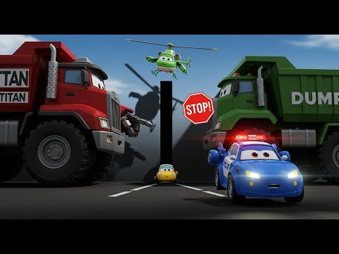 Traffic Safety Danger! 🚚 The Blind Spot Mystery | Robocar Poli | Kids Safety Cartoons & Learning
