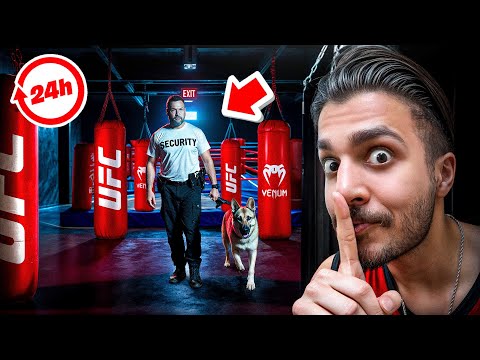 شب توی باشگاه بوکس قایم شدم 😂