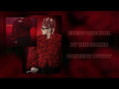 K-POP GAME | Guess The Male Idol By The Iconic Concert Outfit