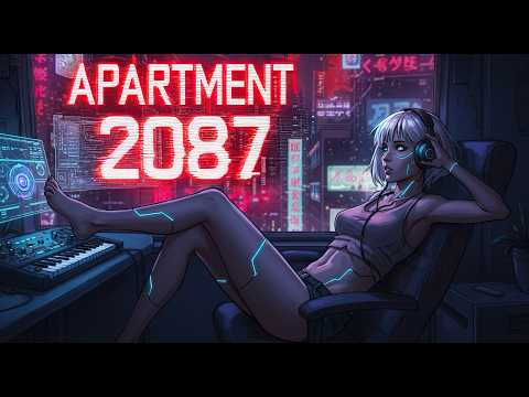 APARTMENT 2087 | Neo‑Tokyo Synthwave Session [ 2-Hour Retrowave & Dreamwave Focus Mix ]