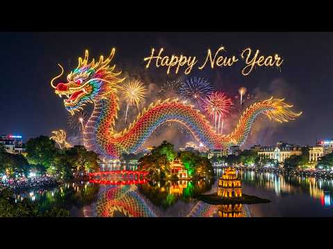 Hanoi Hoan Kiem Lake Parade Last Night | Spectacular Festival Celebration in Vietnam