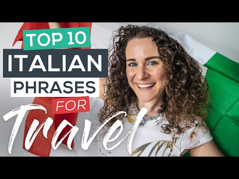 10 Italian Phrases for Travel you NEED to know 🇮🇹 + FREE PDF | Italian for Beginners