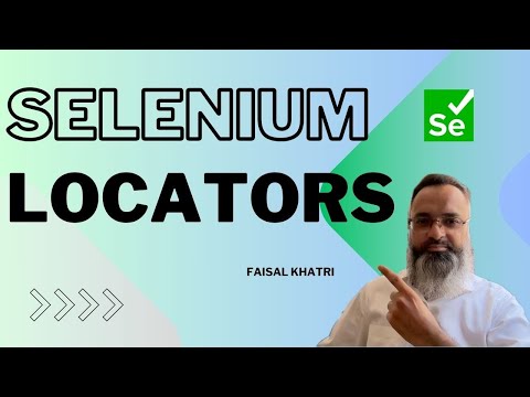 Selenium Locators | ID, Name, Tag Name, Class, Link Text, Partial Link Text, CSS Selector, XPath