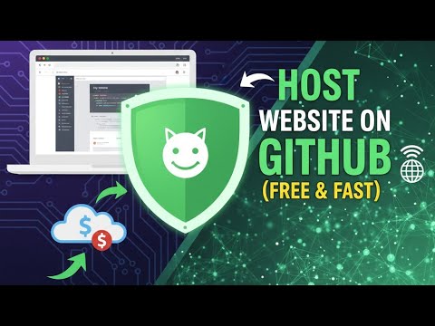 🌐 How to Host a Website for FREE on GitHub | How to Make a GitHub Repo & Upload Your Website #github