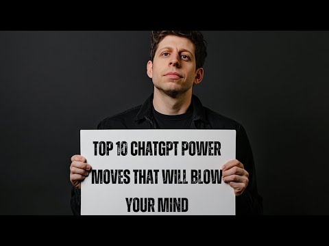 10 ChatGPT Power Moves That Will Blow Your Mind (Even The Pros Don't Know #6)