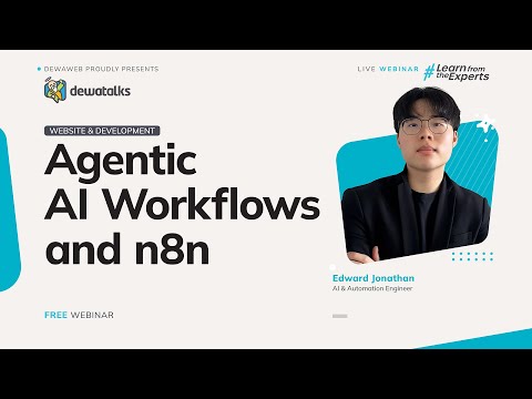 Agentic AI Workflows and n8n | Dewatalks
