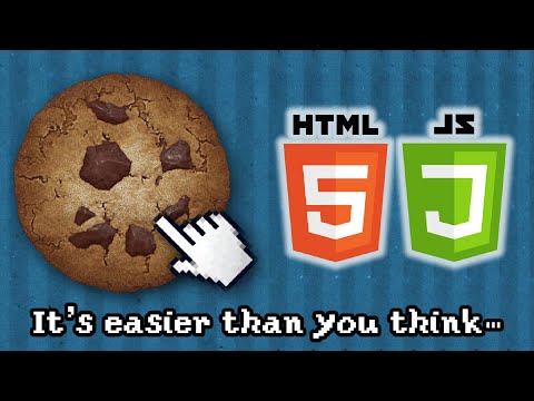 How to make a simple cookie clicker game with HTML and JavaScript (2025)