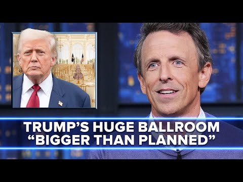 Trump Claims White House Ballroom Will Be Larger Than Planned