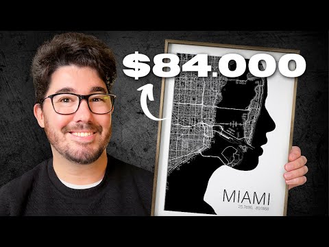 How To Craft Minimalist Maps To Sell Online