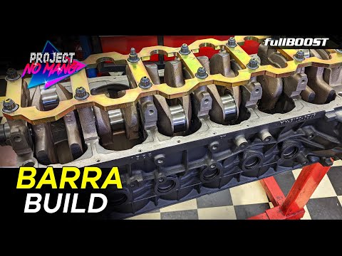 Building a Ford Barra turbo engine - Project NOMANG Ep16 | fullBOOST
