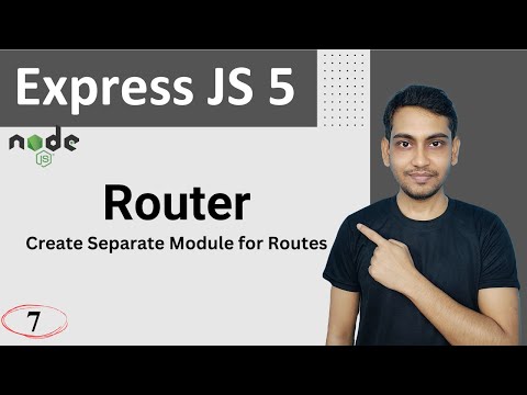 Router in Express JS 5 (Hindi)