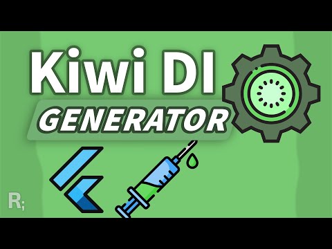 Flutter Generated Dependency Injection – Kiwi Tutorial