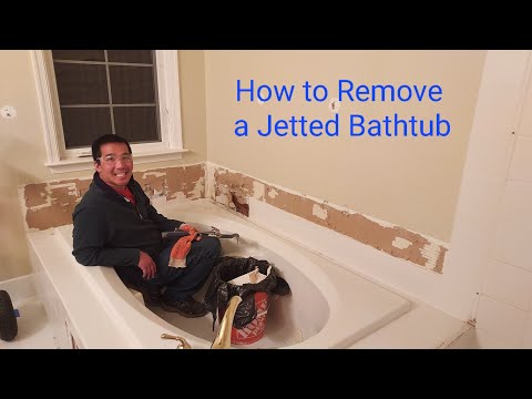 How to Remove a Jetted Bathtub