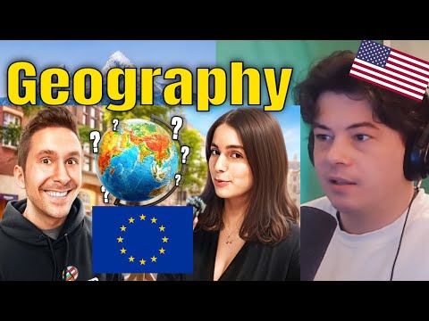 American Reacts Can Europeans Answer Simple Geography Questions? #3