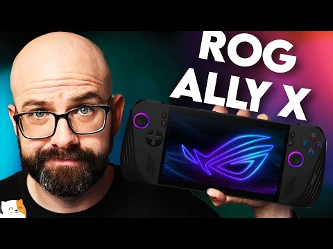 This is the ASUS ROG Ally X: First Impressions