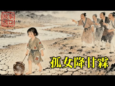 6歲孤女被後娘趕走,村民都視她為災星,全村陷入水荒之際,她卻用最後一口水反轉命運!全村傻眼【故事渡口】#民間故事 #故事分享 #故事