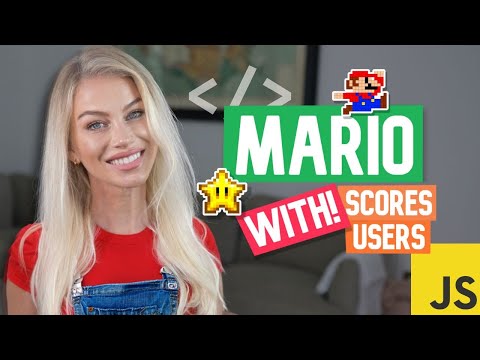 🛑 2hrs to code Mario with Auth + save scores | JavaScript, CSS, HTML