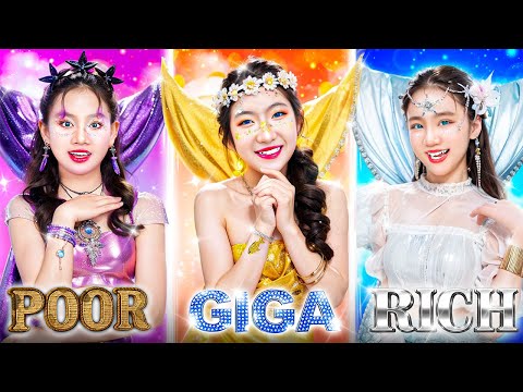 Poor Vs Rich Vs Giga Rich Girl! Poor Girl Become Dark Mermaid At Prom