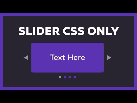 Responsive Slider Using HTML & CSS Only