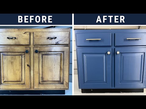 Transform Any Cabinet In 2 Easy Steps!