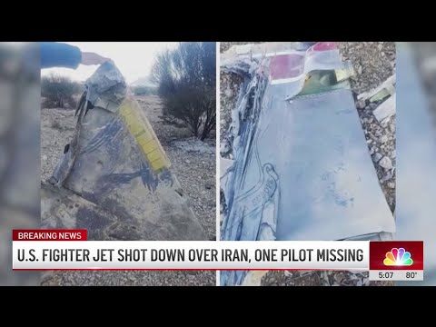 1 pilot rescued, another missing after U.S. fighter jet shot down over Iran