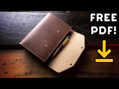 Making an A5 Notebook Case (PATTERN)