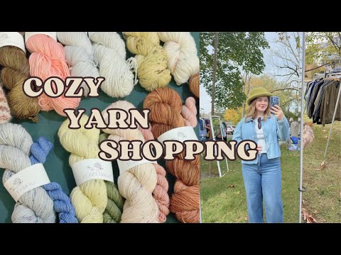 A Cozy Yarn Shopping Day 🧶 | Mini Vlog