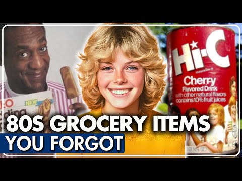 25 Grocery Items From the 1980s You Totally Forgot About