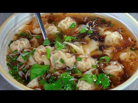 No need to go out to buy Qianlixiang wontons, you can make this delicious treat at home! I'll tea...