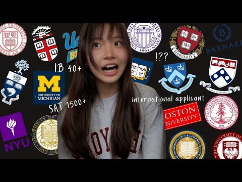 2025 COLLEGE DECISION reactions!! | realistic international applicant version