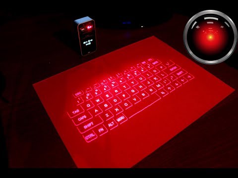 Laser projection keyboard review