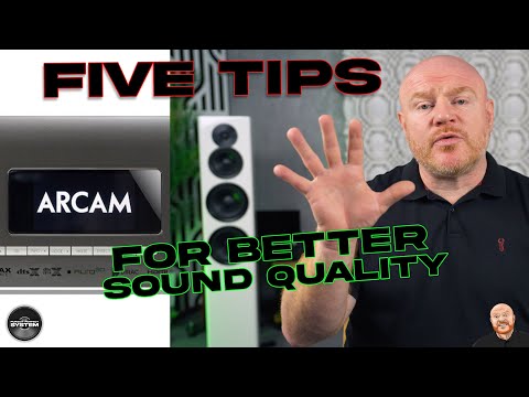 5 TIPS for BEST MUSIC Sound Quality Arcam JBL Lexicon Home Theatre