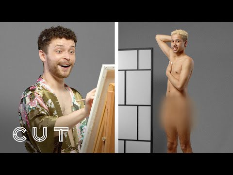 Siblings Paint Nude Self Portraits Of Each Other | Cut
