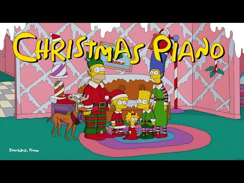 [𝑬𝑽𝑬𝑹𝒀𝑫𝑨𝒀, 𝑷𝑰𝑨𝑵𝑶] This year's Christmas carol playlist TOP 1🎅🏻(feat. The Simpsons)(No mid-roll ads❌)