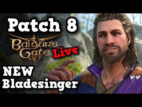 Baldur's Gate 3 Patch 8 Stress Test! Testing New Subclasses! (MAYBE SCUFFED FIRST EVER STREAM)