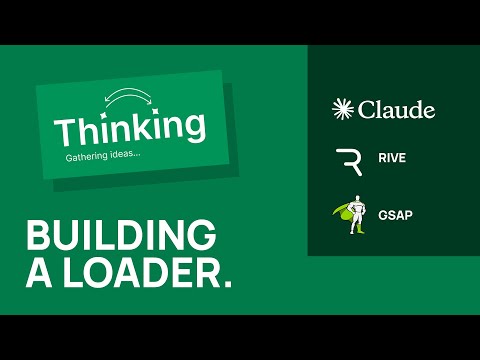 Create an Animated LOADER with Claude Code & Rive - SideBling