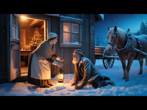 Zu Weihnachten nahm eine Bäuerin einen alten Fuhrmann auf… nicht ahnend, dass er reicher Bauer war.