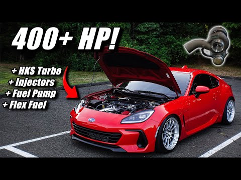 What It Takes To Make a BRZ Too Fast -- HKS Turbo Install!