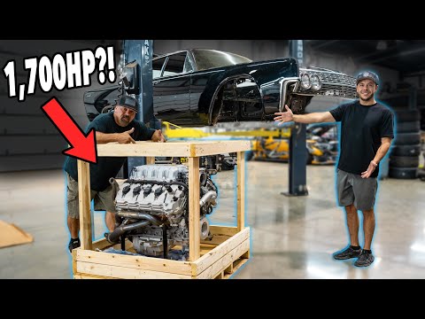 INSANE Ford Performance Engine Swap Going Into Our Widebody Lincoln Continental!
