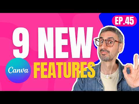 9 Canva Updates You Can't Miss (Video, UX & More!) | What's Hot in Canva Ep. 45🔥| @teamrondi