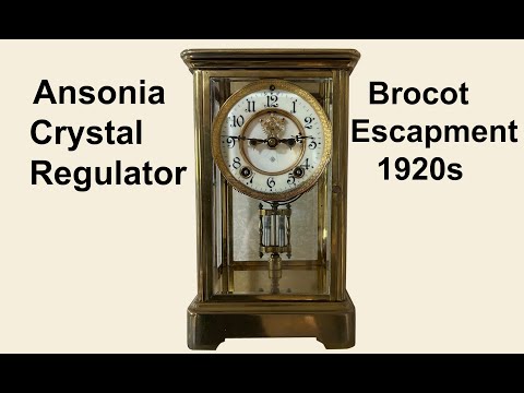 Ansonia Crystal Regulator Clock for Steve from Georgia #77