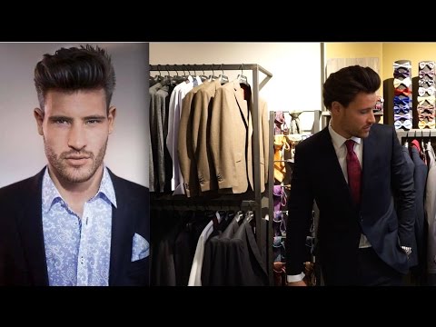 Der perfekte Männer Anzug - Besuch bei Herrenausstatter